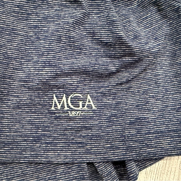 VINEYARD VINES Performance Men's KE Blue Heathered Polo Shirt - Size XL - Picture 5 of 8